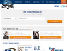 Tablet Screenshot of classadrivers.com